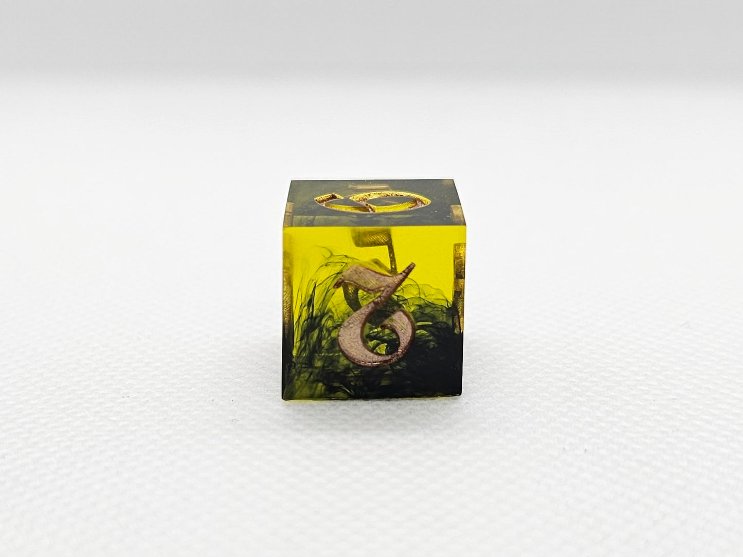 Handmade Acid and Ink Dice Set
