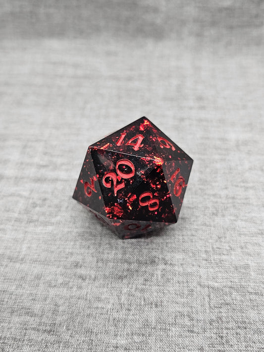 Ruby & Darkness Jumbo D20