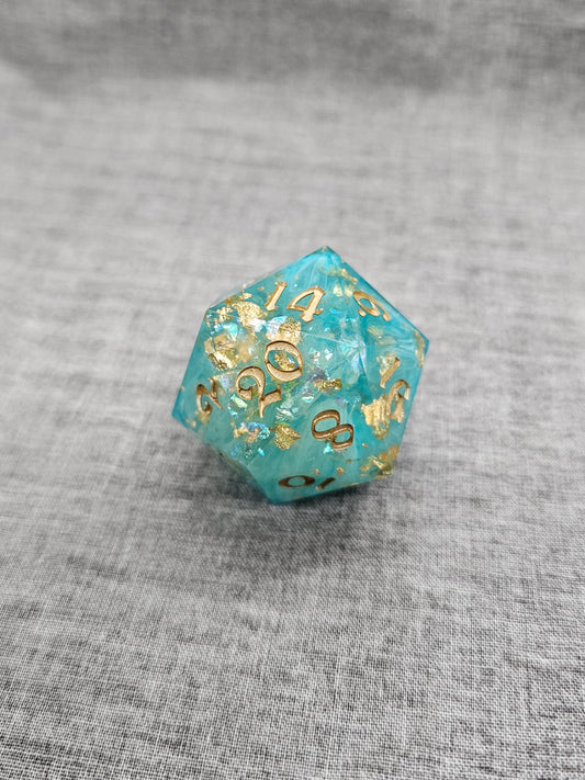 Gold & Mists (Thousand Sons) Jumbo D20