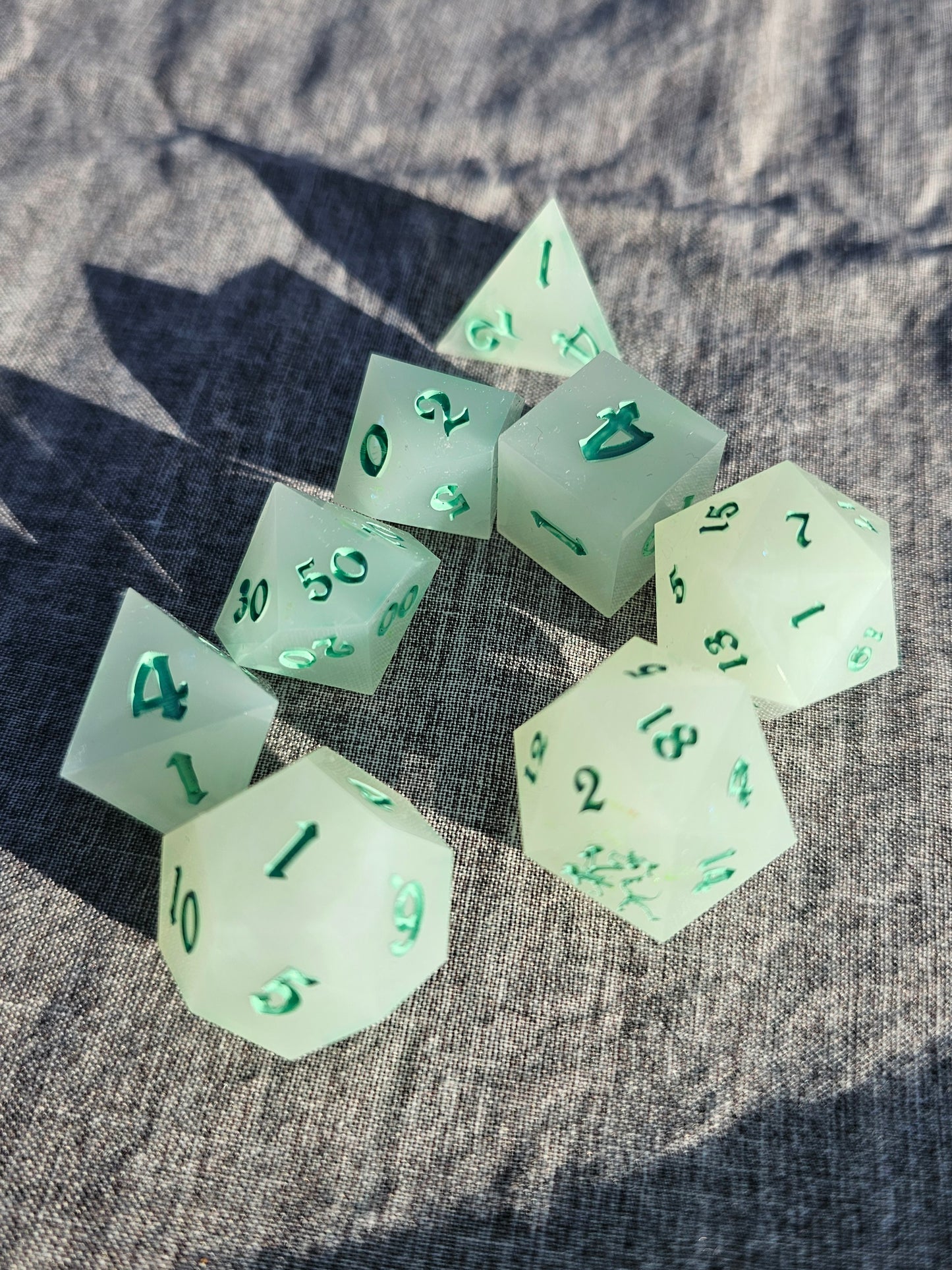Ghostly Fog Dice Set
