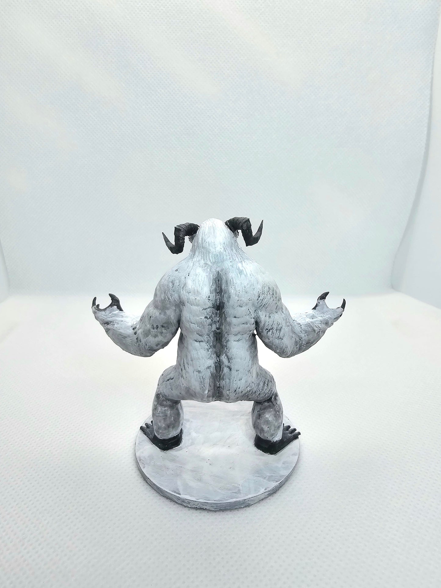 Hand-Painted Yeti Miniature for D&D