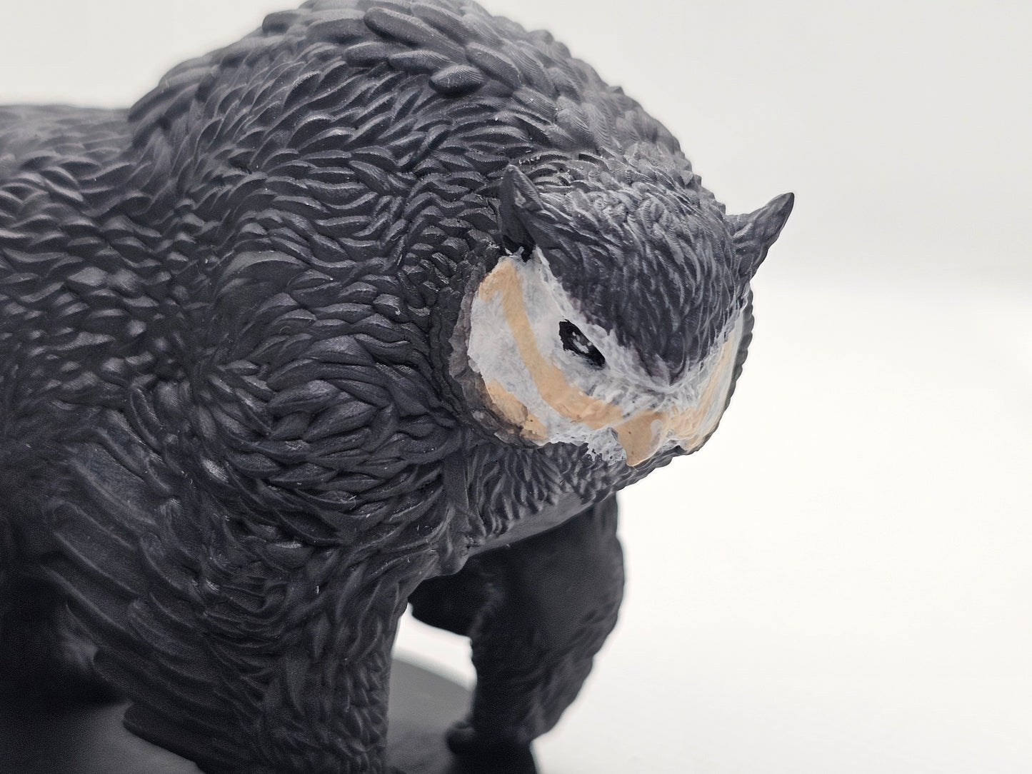 Hand-Painted Owlbear Miniature for D&D