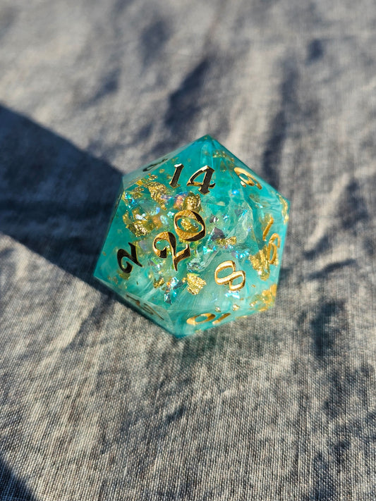 Gold & Mists (Thousand Sons) Jumbo D20