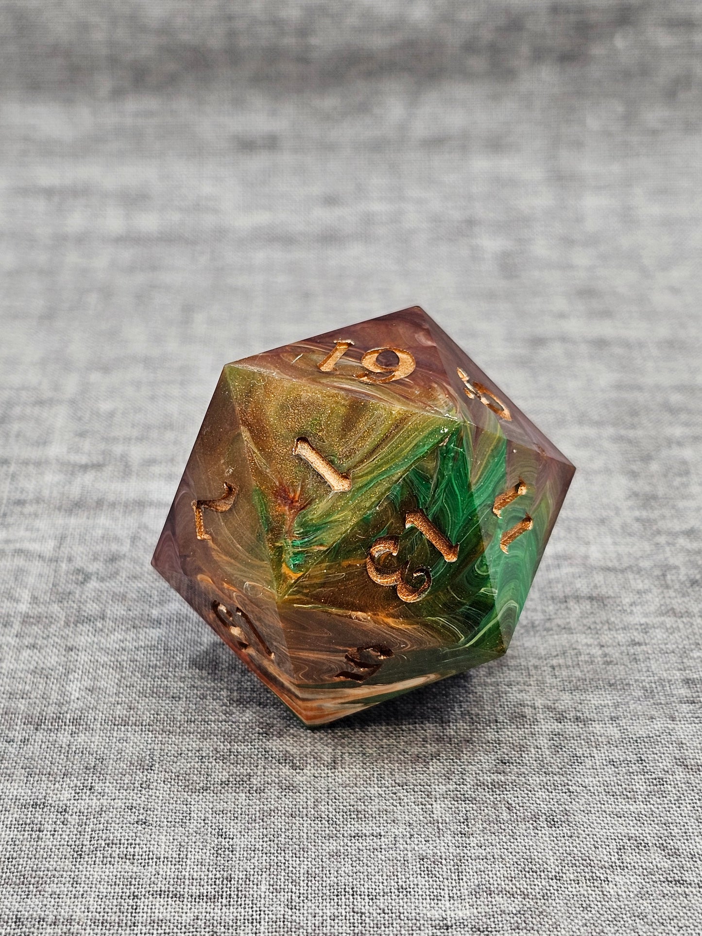 Druidic Rust Jumbo D20 1