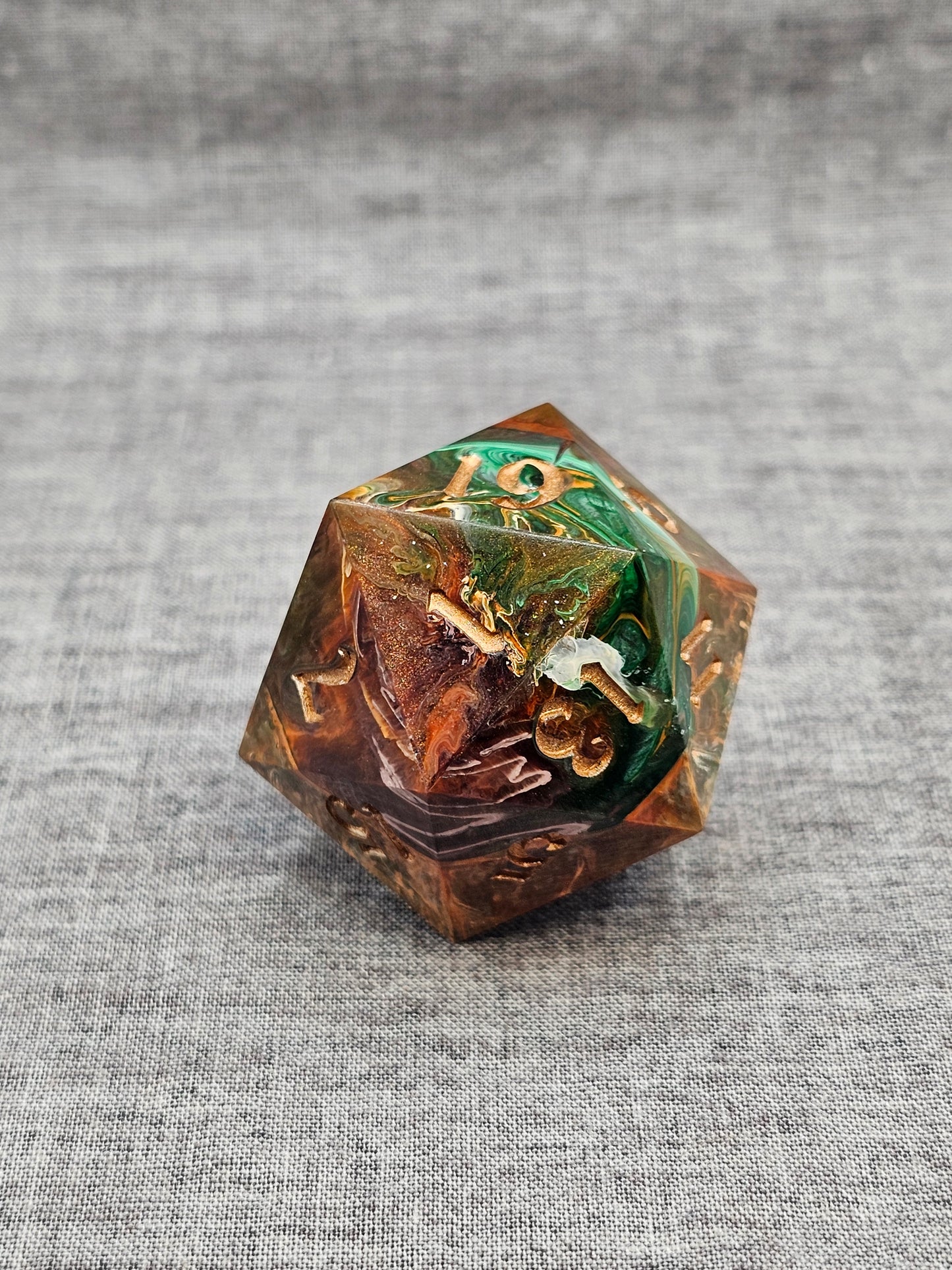 Druidic Rust Jumbo D20 2