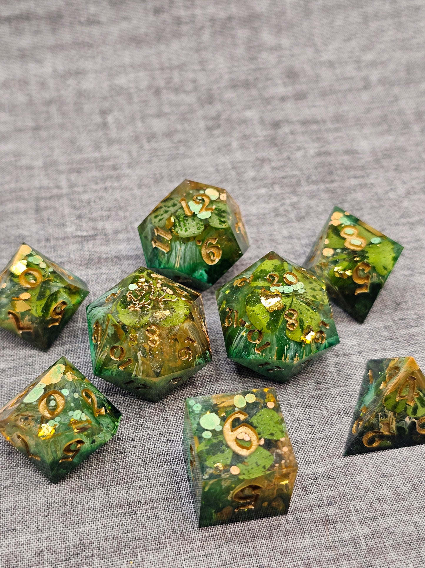 Irish & Clovers Dice Set