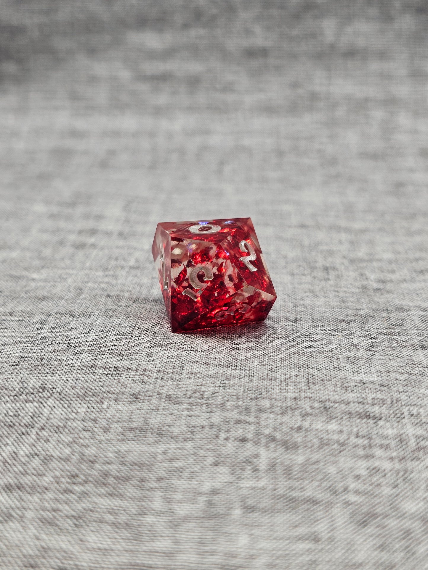 Blood and Ruby Dice Set
