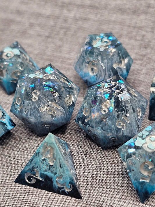 Mystic Steel Dice Set