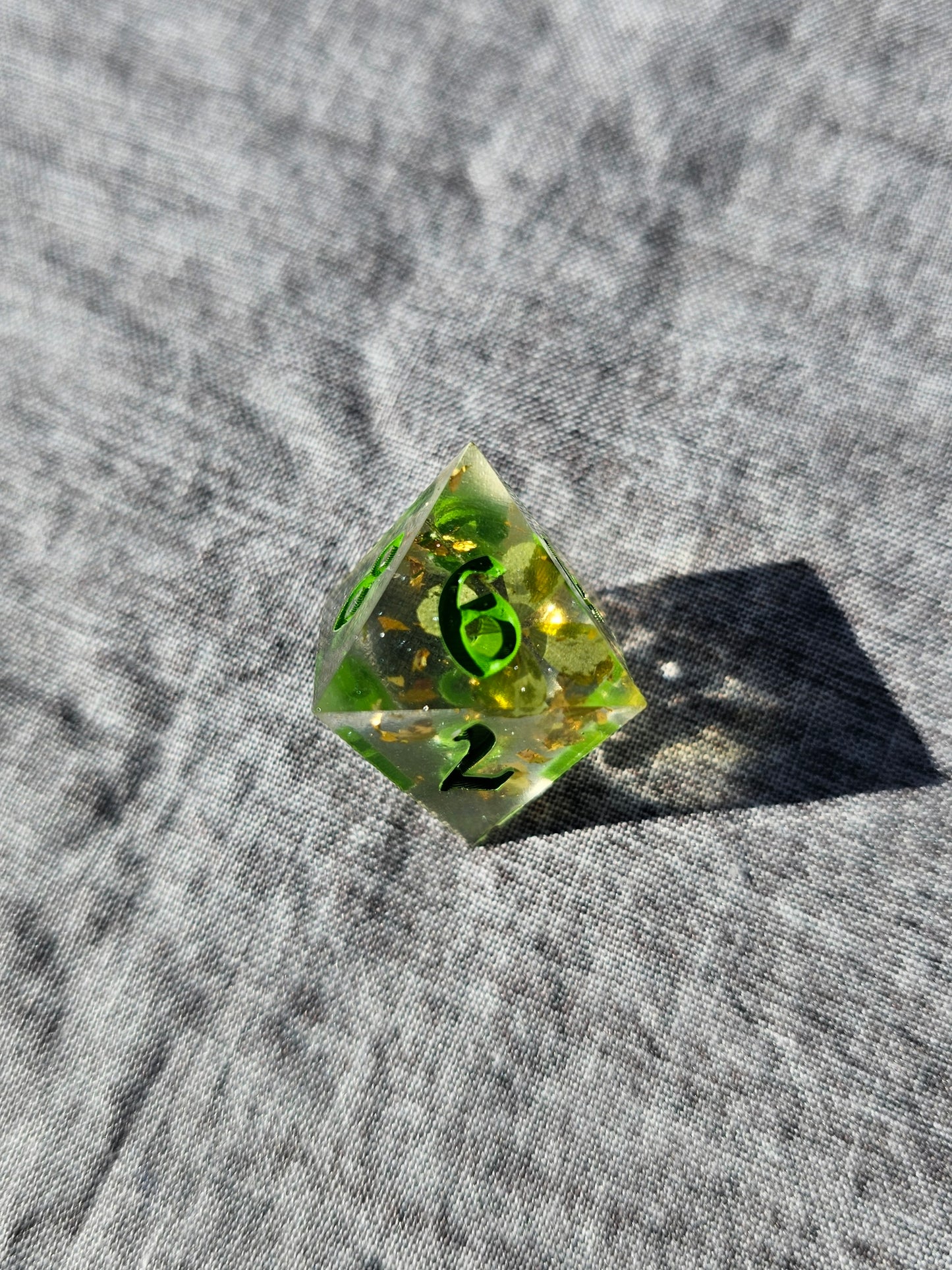 Four-Leaf Clover Dice Set