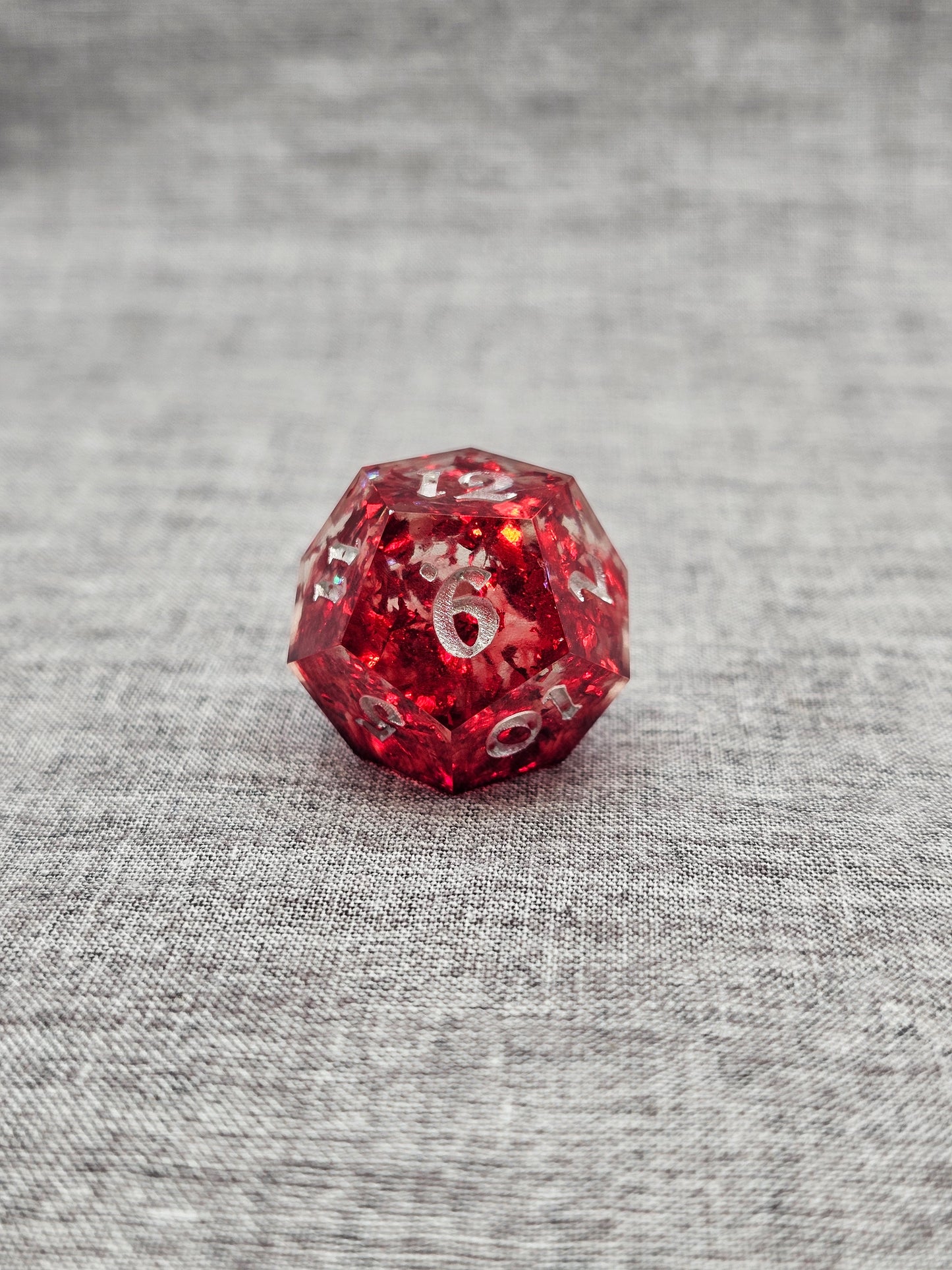 Blood and Ruby Dice Set