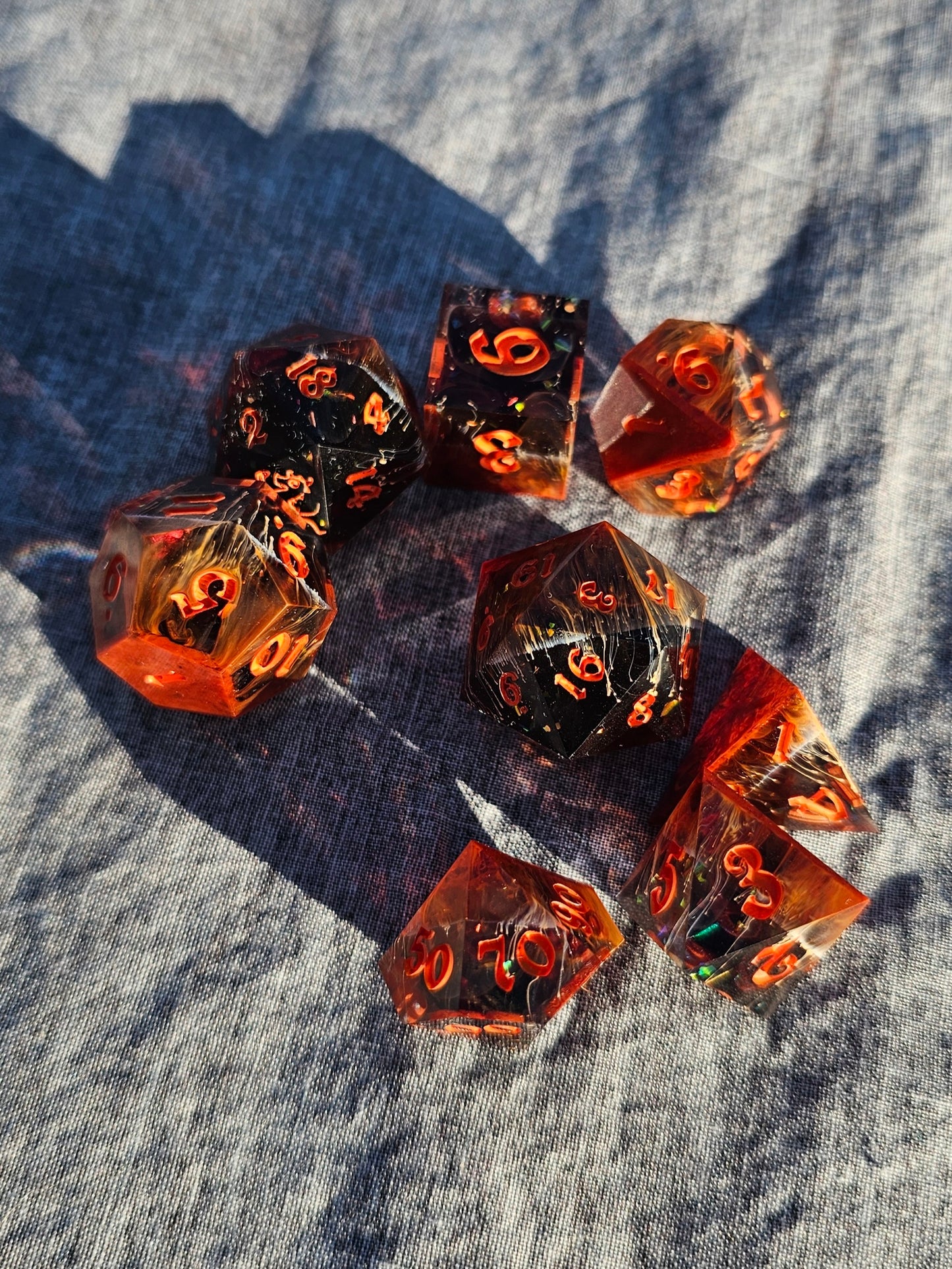 Darkest Halloween Dice Set