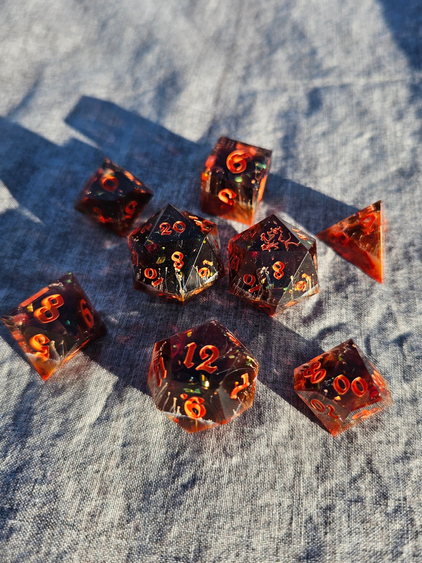 Darkest Halloween Dice Set