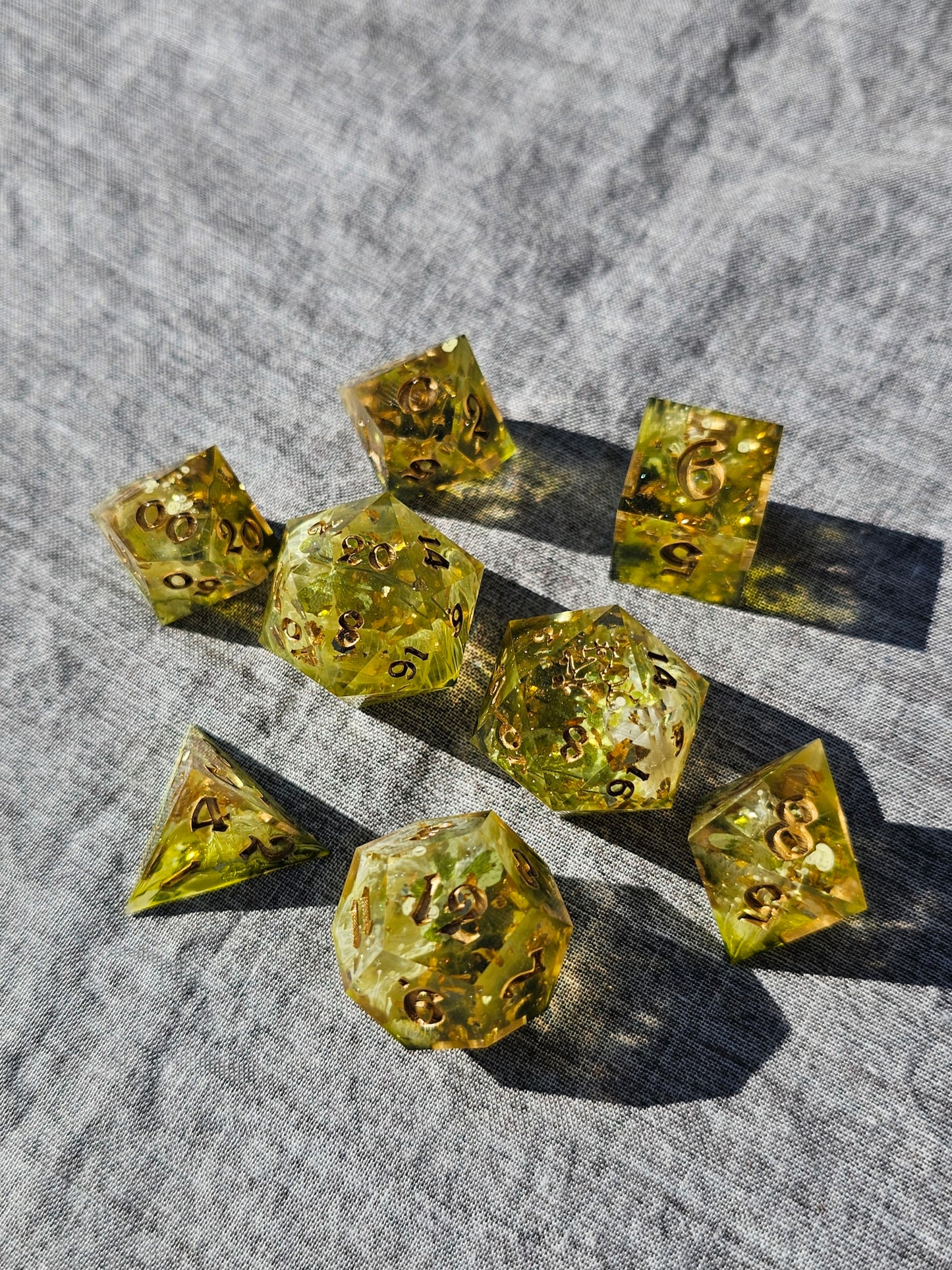 Lucky Clover Dice Set