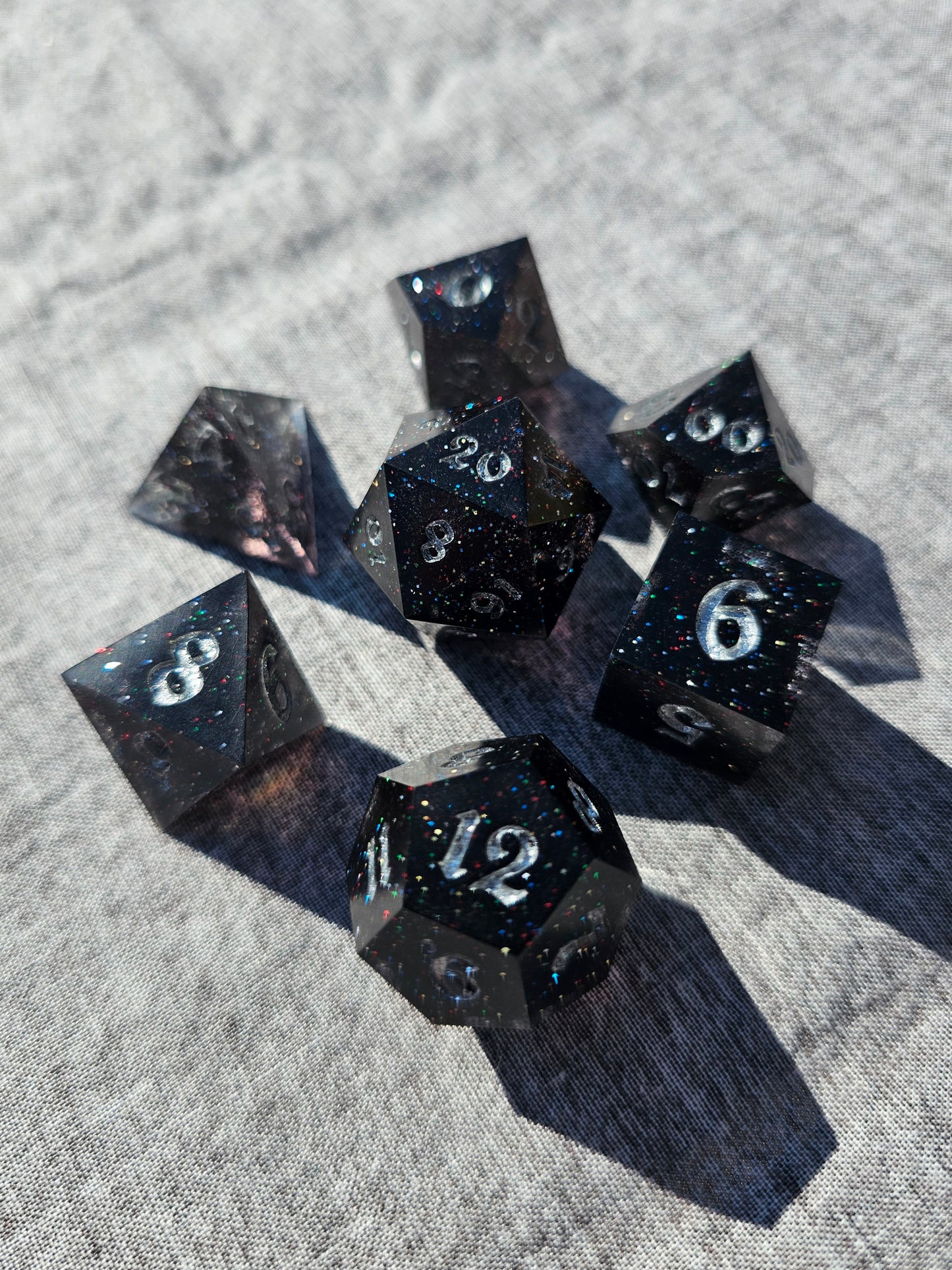 Void Sparkle Dice Set