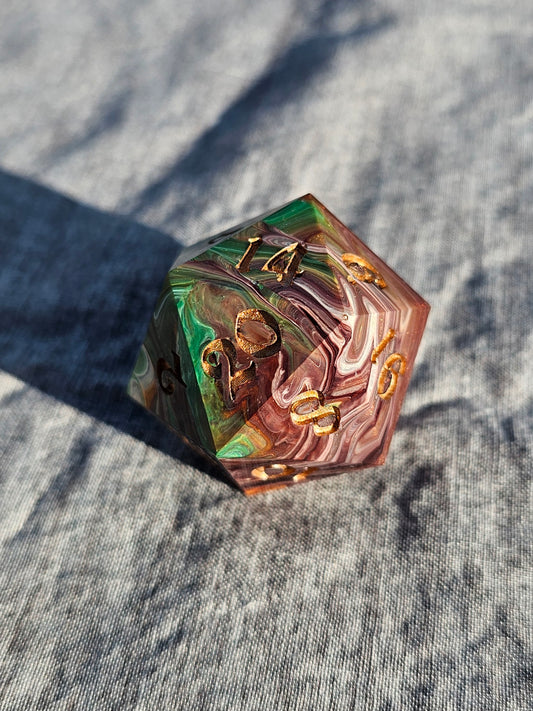 Druidic Rust Jumbo D20 2