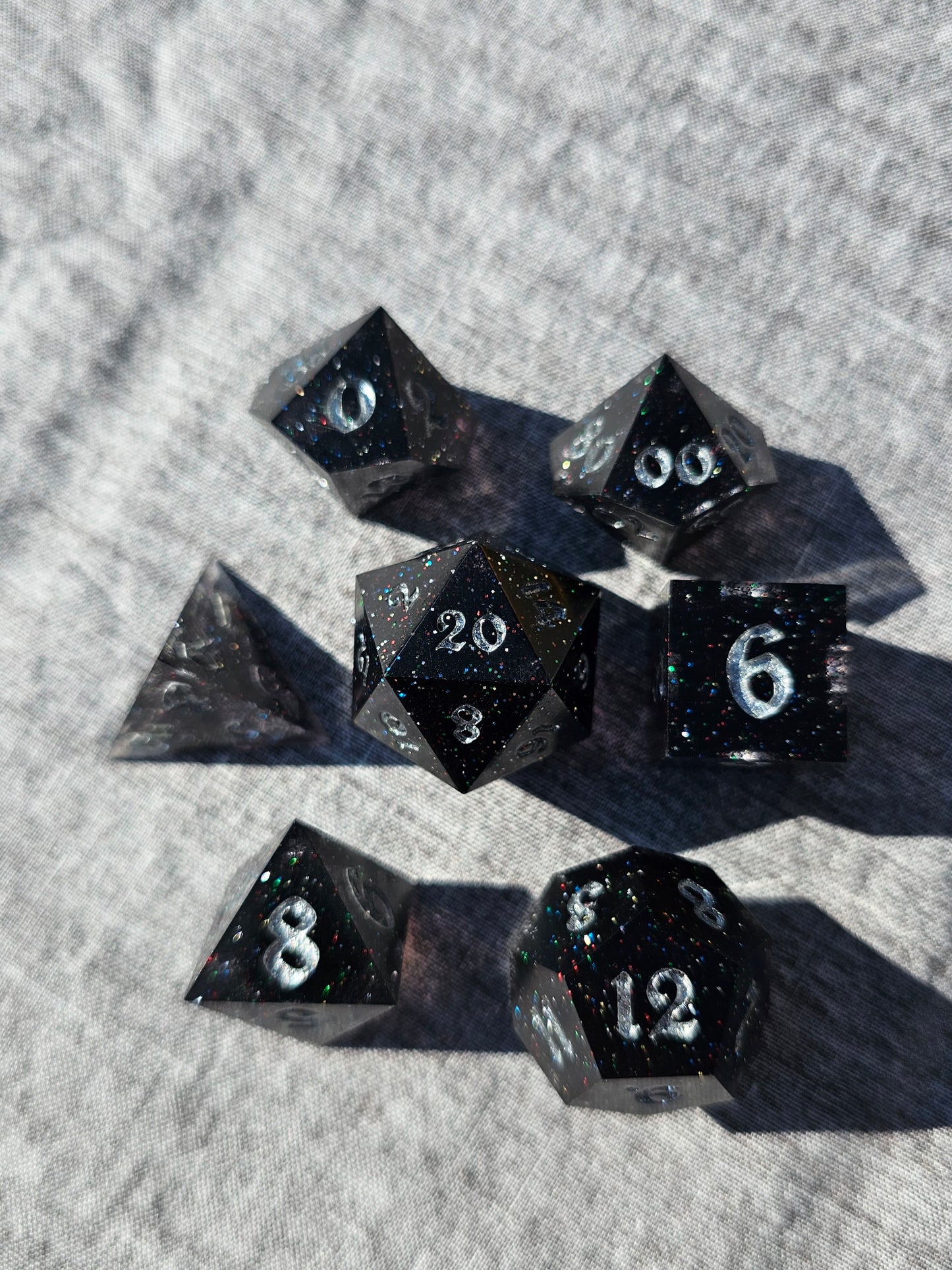 Void Sparkle Dice Set