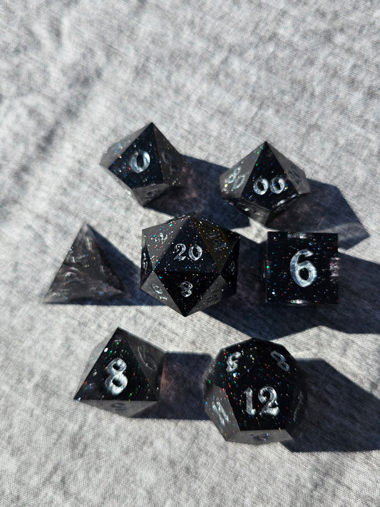 Void Sparkle Dice Set