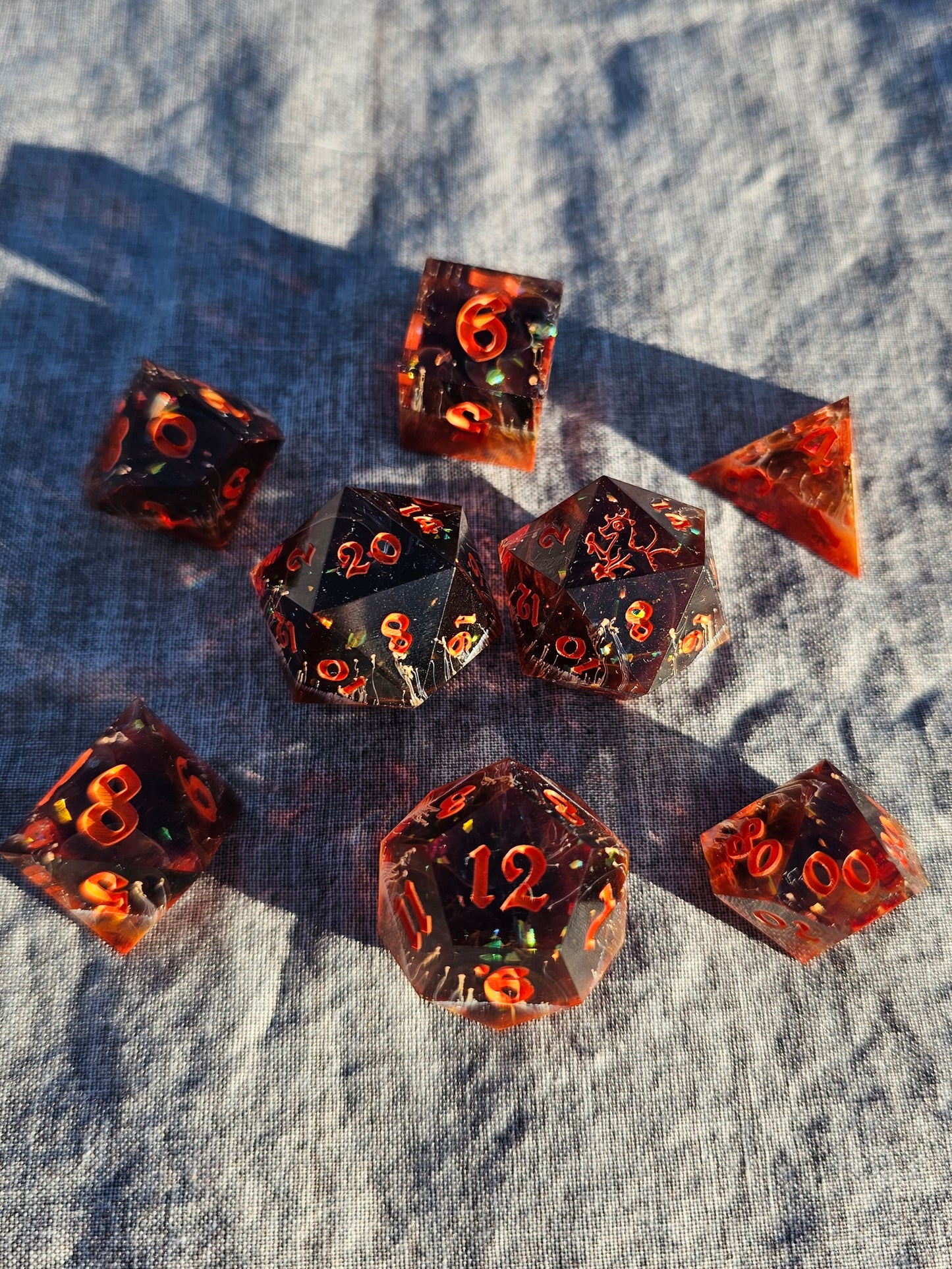 Darkest Halloween Dice Set