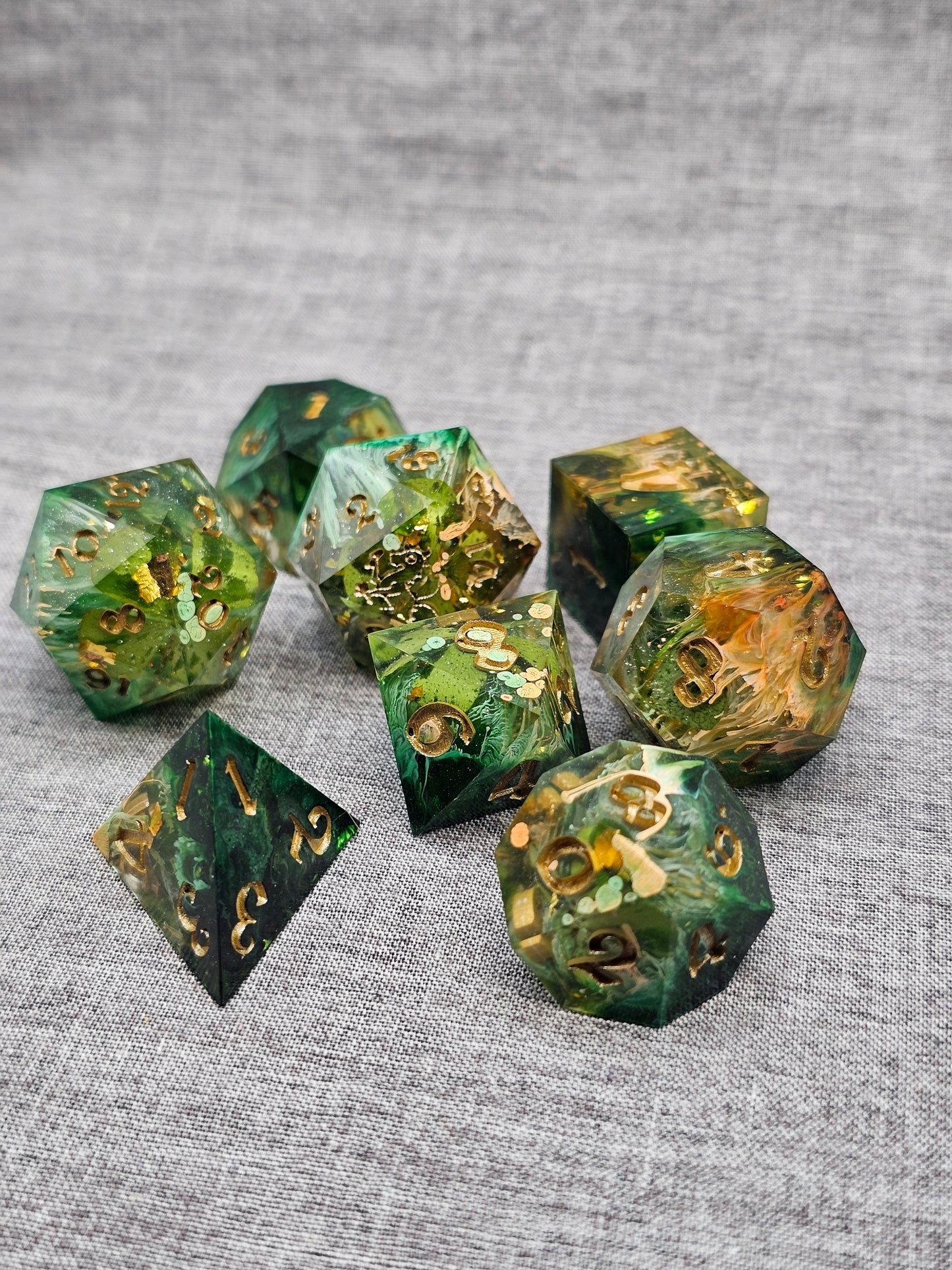 Irish & Clovers Dice Set