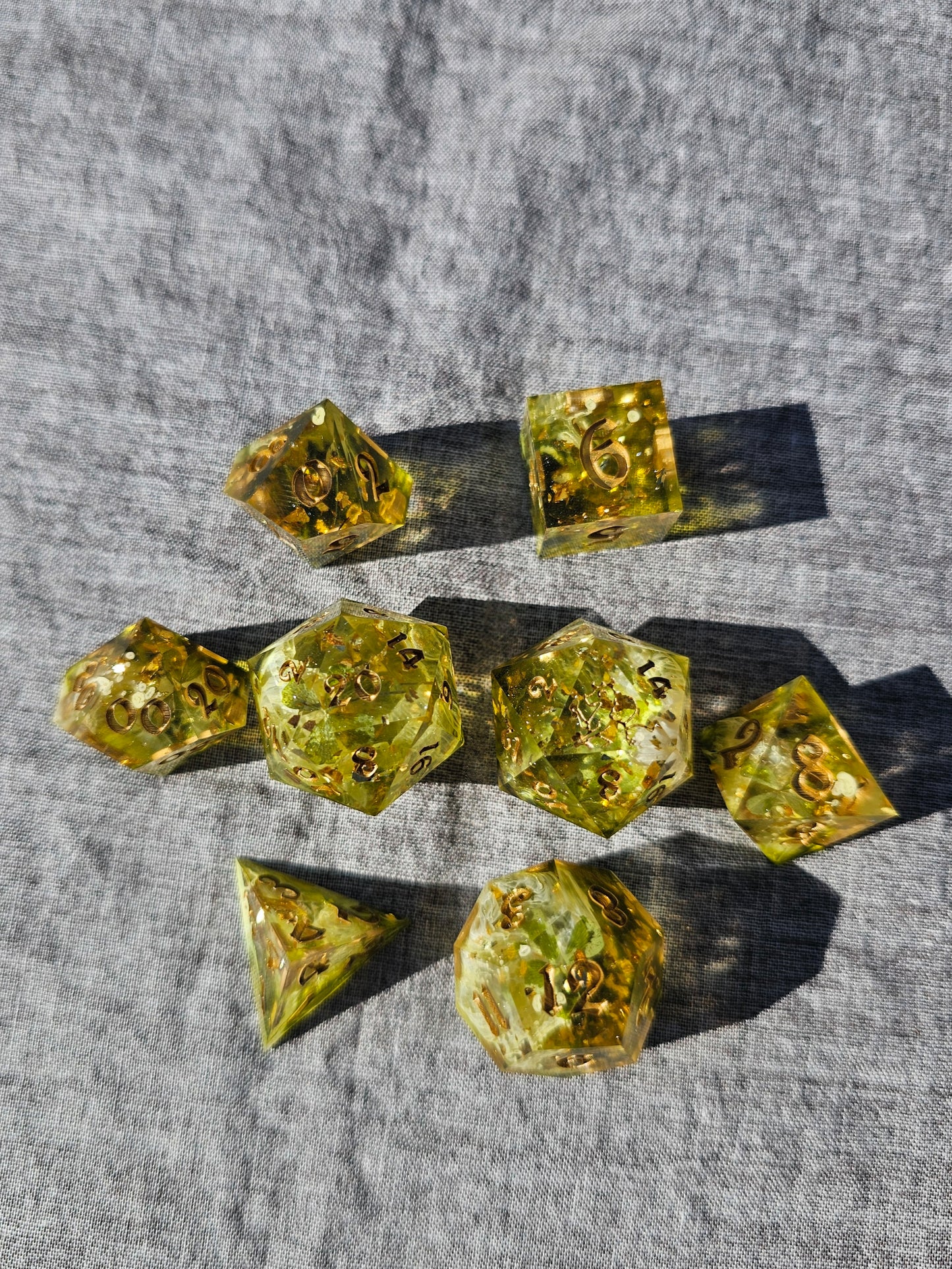 Lucky Clover Dice Set