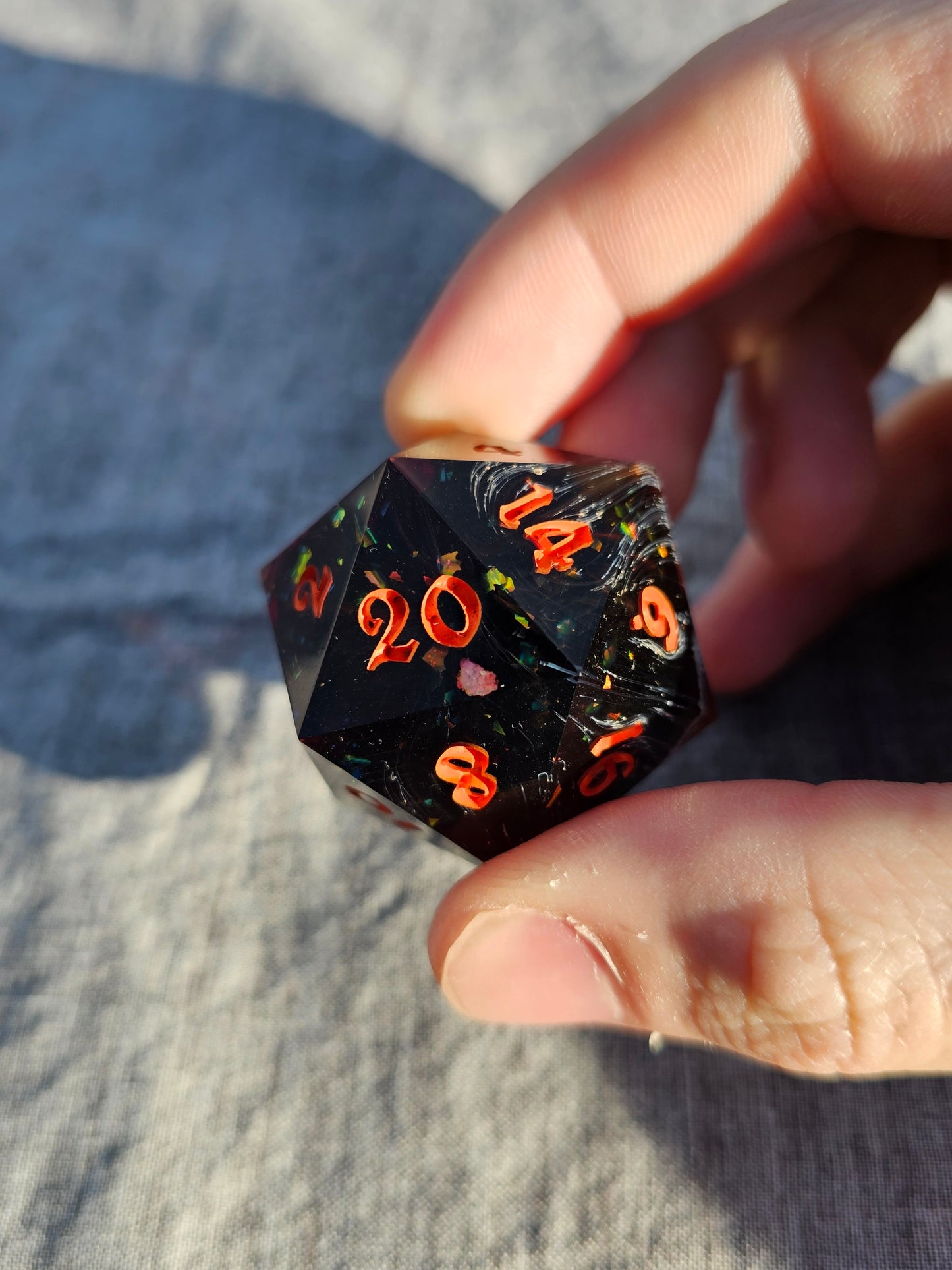 Darkest Halloween Jumbo D20