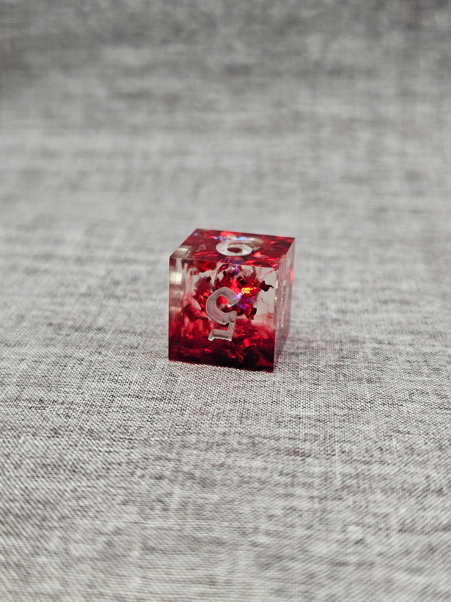 Blood and Ruby Dice Set