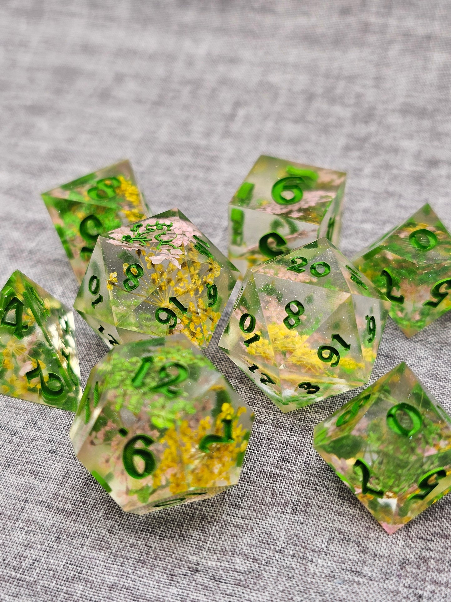 Spring Druid Dice Set